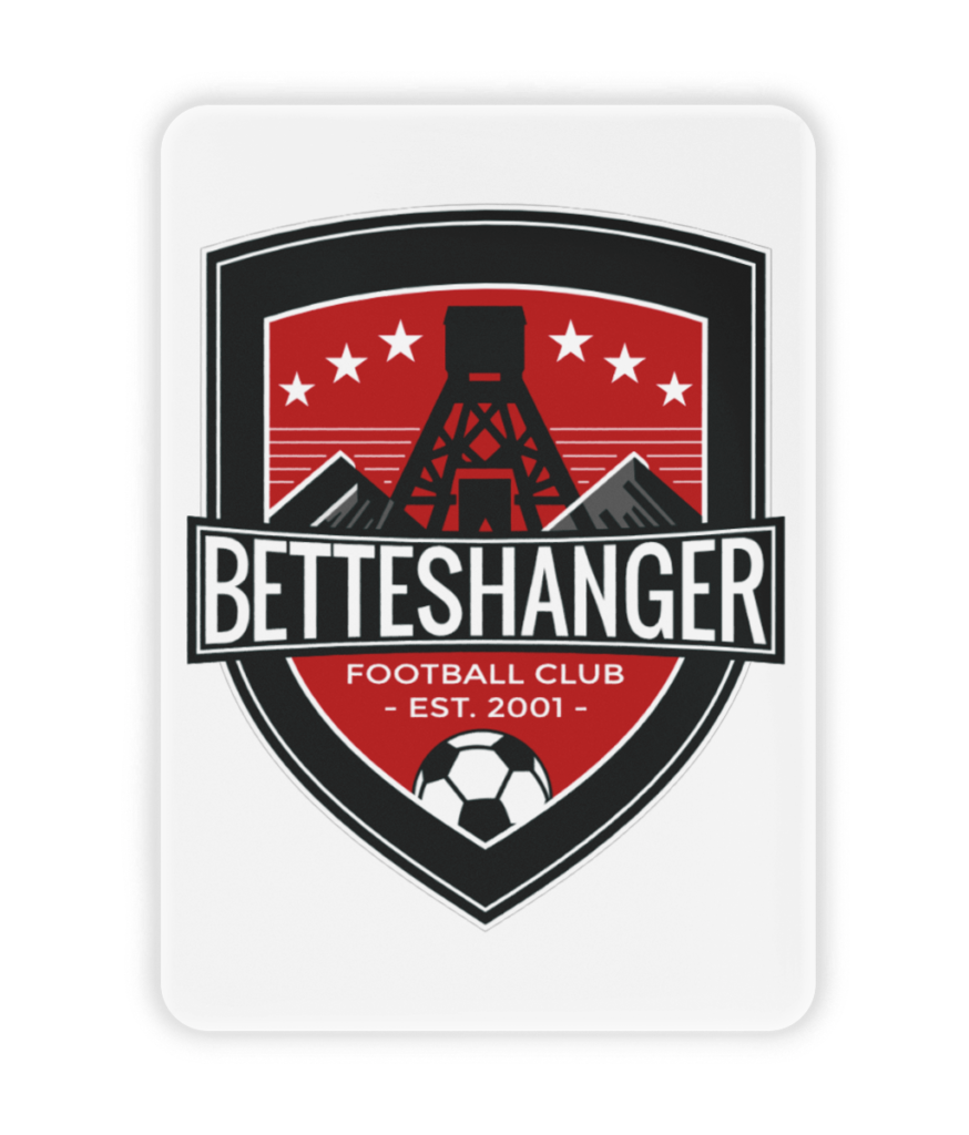 Ceramic Fridge Magnet Betteshanger FC Logo