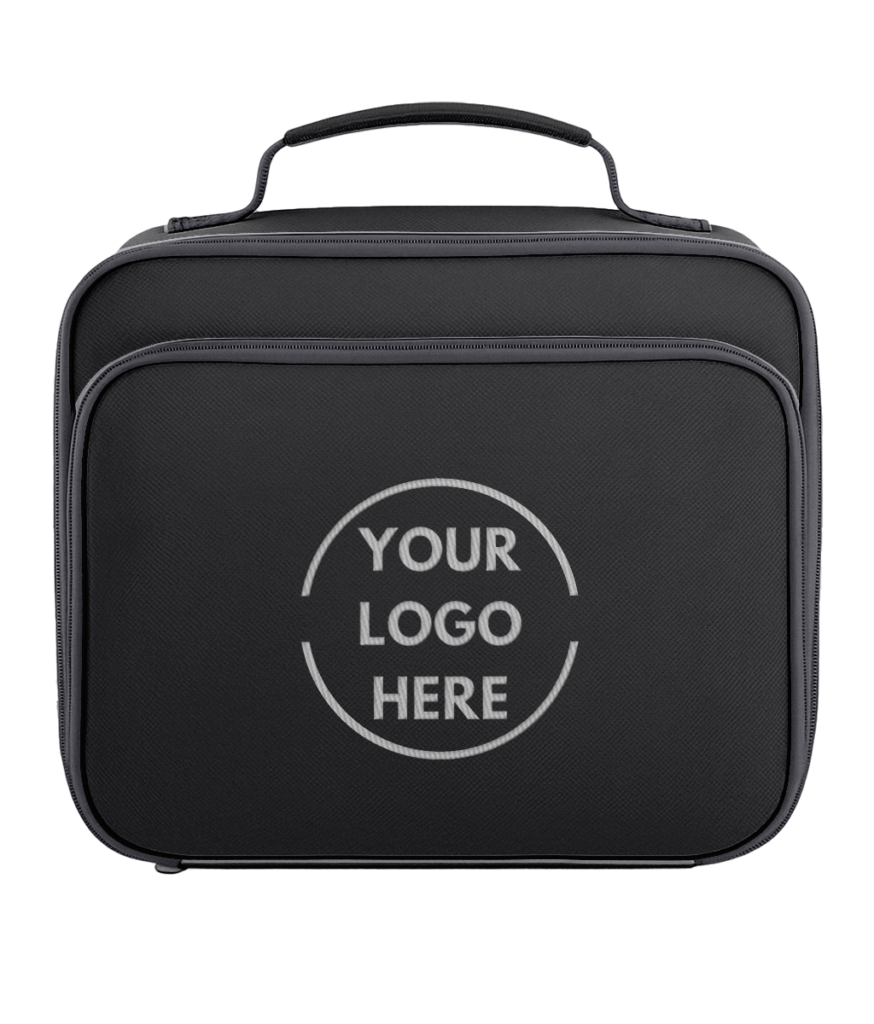 Quadra Lunch Cooler Bag Your Logo White