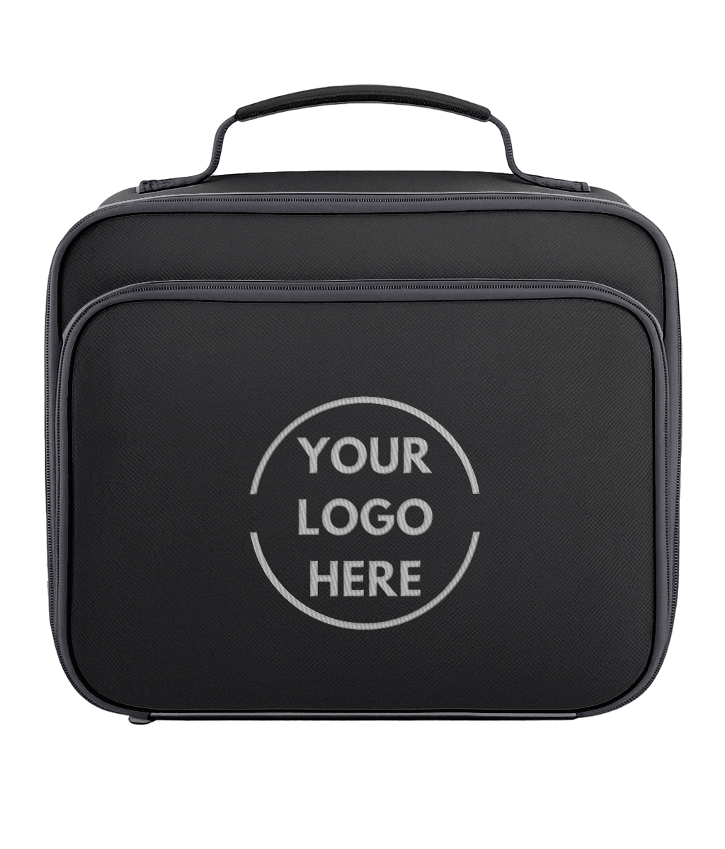 Quadra Lunch Cooler Bag Your Logo White