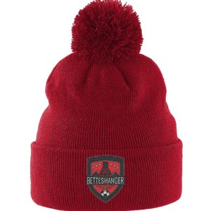 Betteshanger FC Logo Pom Pom Beanie