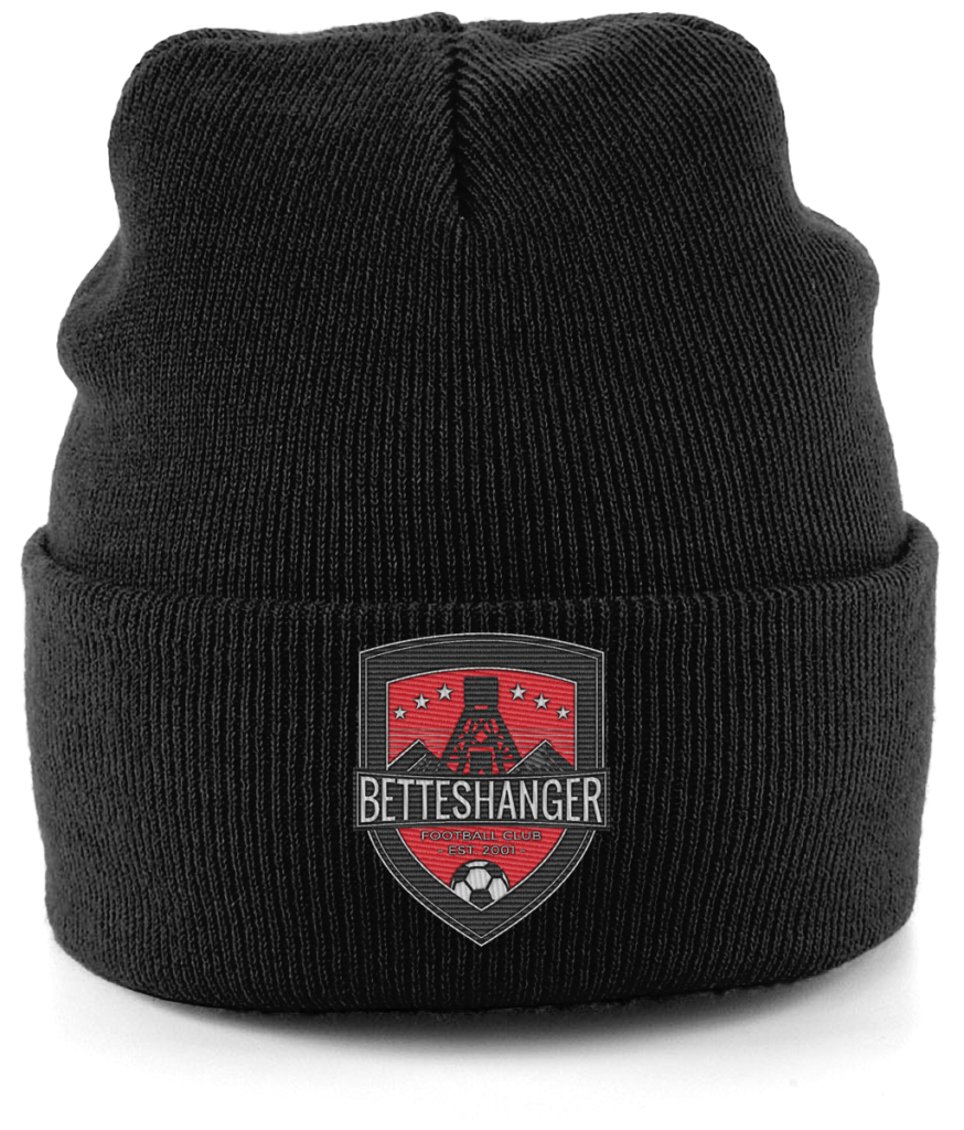 Betteshanger FC Cuffed Beanie Main Logo