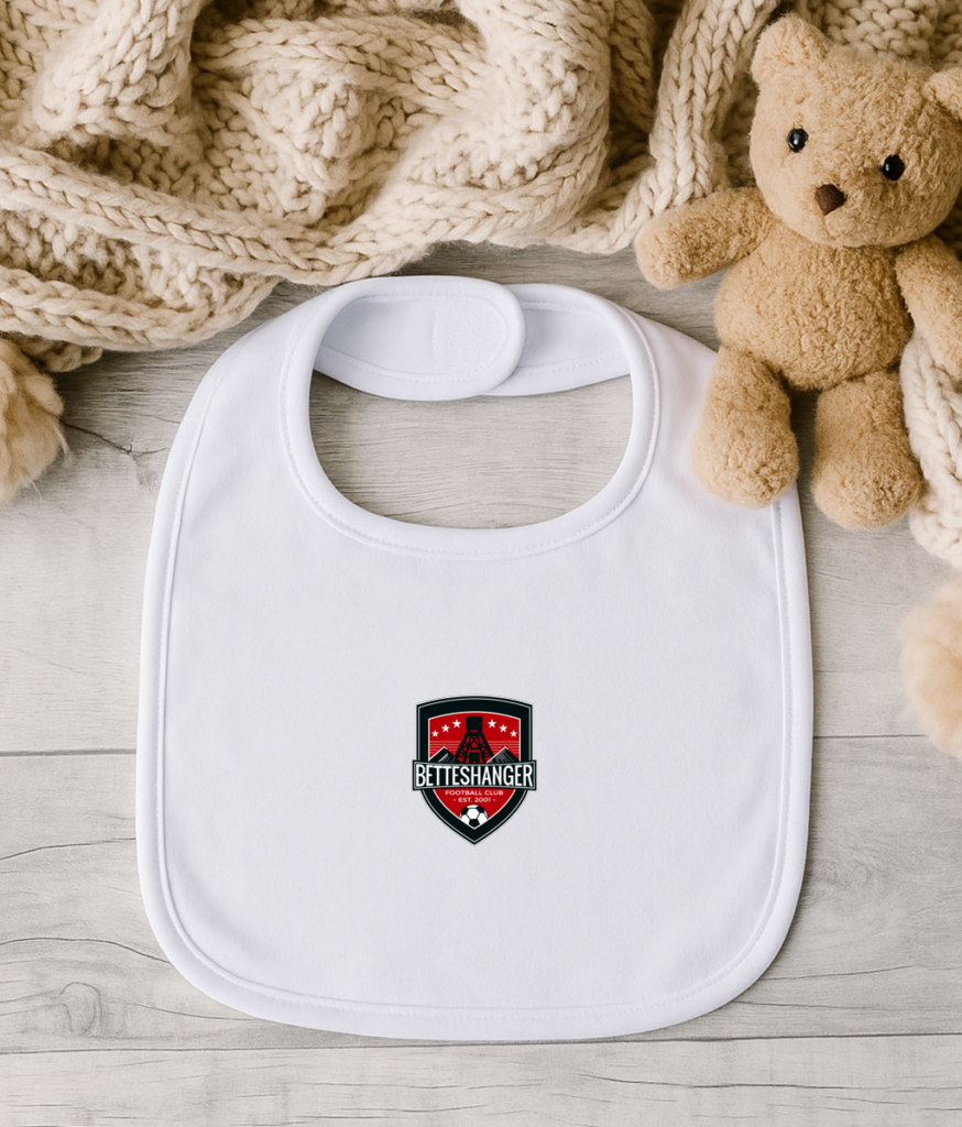 Betteshanger FC Logo Baby Bib