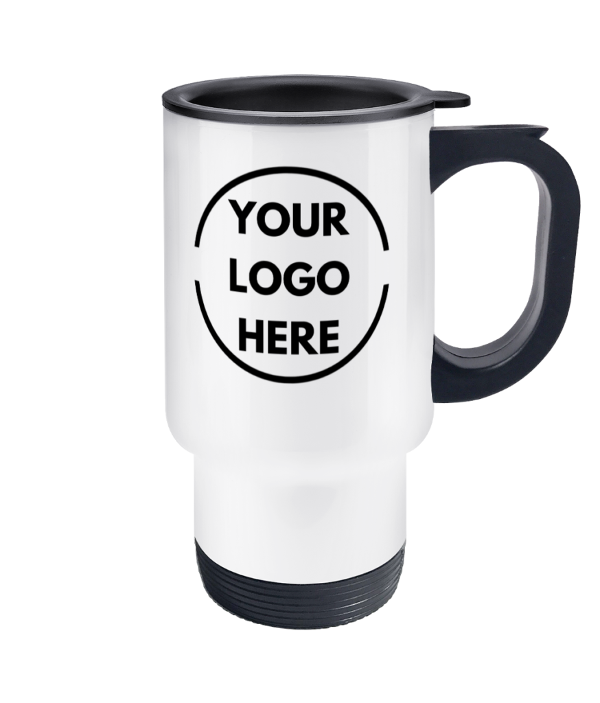 Travel Mug Your Logo Black
