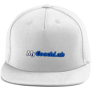 Beechfield 5-Panel Snapback Rapper Cap MyCoachLab Logo
