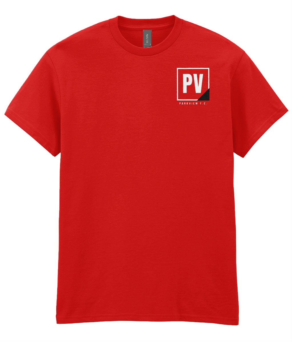Gildan Heavy Cotton T-Shirt Isometric Blocks - Front - 10x10cm-left-chest Isometric Blocks - Back - 32x50cm
