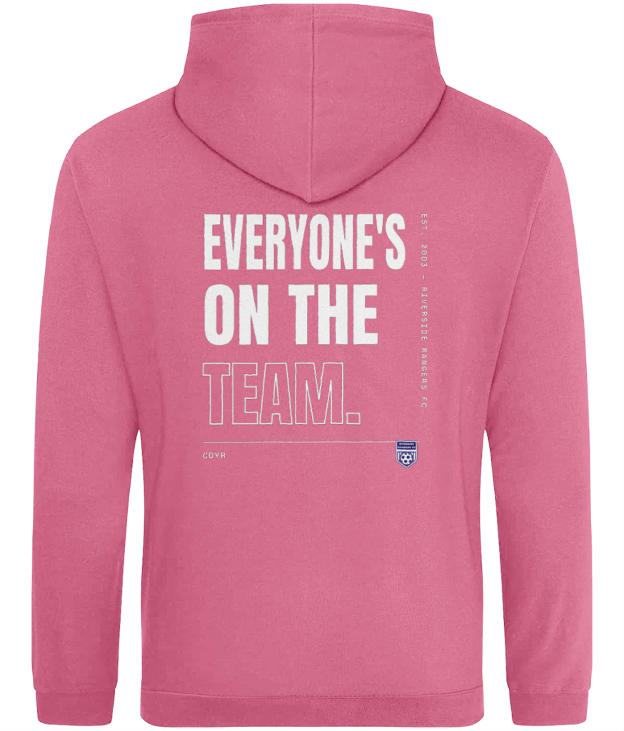 AWDis College Hoodie Everyones-On-The-Team Dark-Garment